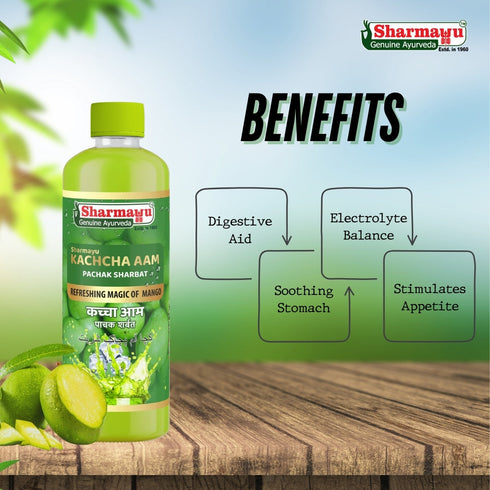 Sharmayu Ayurveda Kachcha Aam Pachak Sharbat
