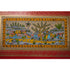 Palm Leaf Handmade Painting of Tribal Warli Village Life