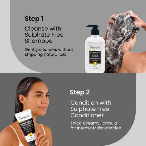 The Skin Story Sulphate Free Keratin Repair Conditioner