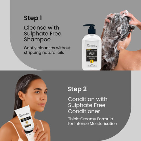 The Skin Story Sulphate Free Keratin Spa Combo