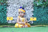 Raj Fancy Dresses Baby Krishna Dress Pagri| Mala Brocade Fabric Janmashtami Costume