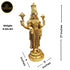 Tamas Brass Tirupati Bala Ji Statue