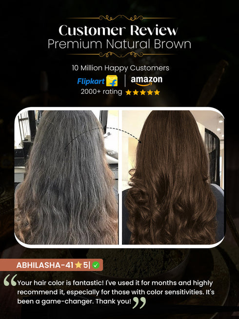 The wellness shop Natural Brown Hair Colour