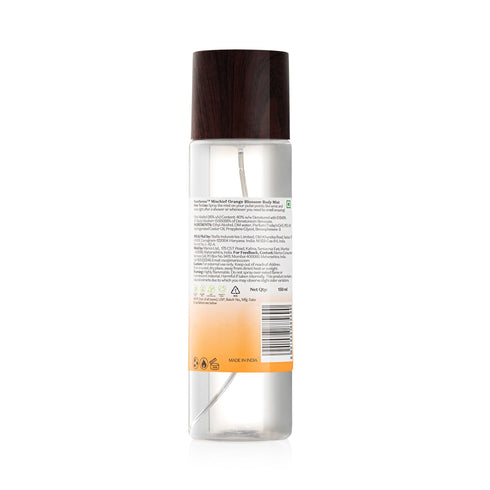 PureSense Mischief Orange Blossom Body Mist | From the makers of Parachute Advansed