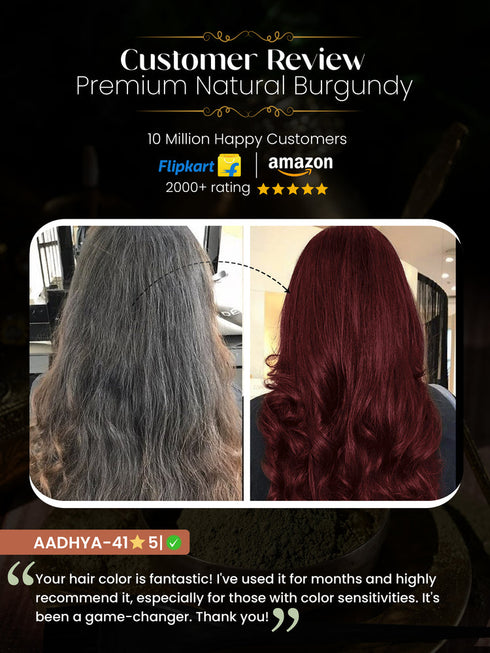 The wellness shop Natural Burgundy Hair Colour