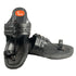Vhaanfootwear Original Black Pure Leather Moja shape Handstitched Kolhapuri Chappal For Men Vhaan