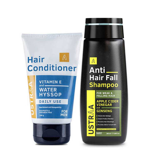 USTRAA Anti Hair Fall Shampoo & Daily Use Hair Conditioner