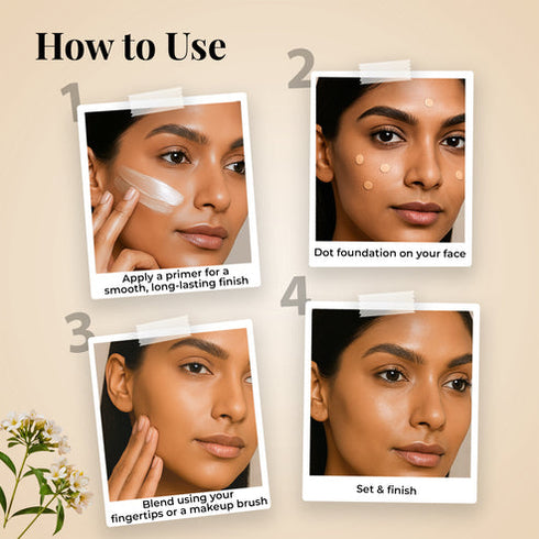Jest herbs Serum Foundation Dewy Finish SPF30+ Tube