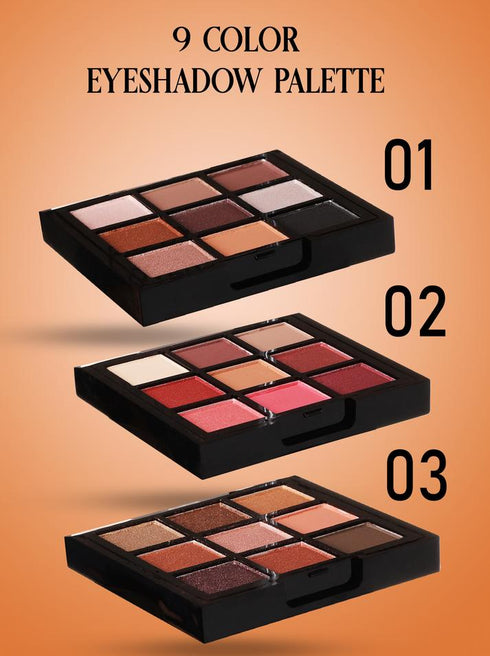 Pretty Cover 9 Shade Eyeshadow Pallet