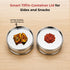 Vinod Stainless Steel Deluxe Hot Tiffin with 3 Compartment Insulated Rust Free Leak Proof Dishwasher Safe Strong and Tough