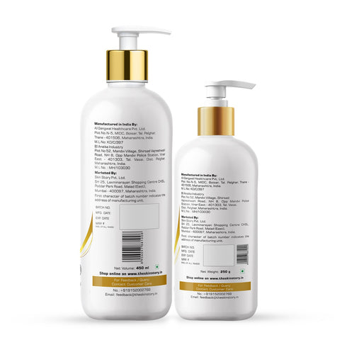 The Skin Story Keratin Hair Care Duo for Frizzy Hair & Oily Scalp
