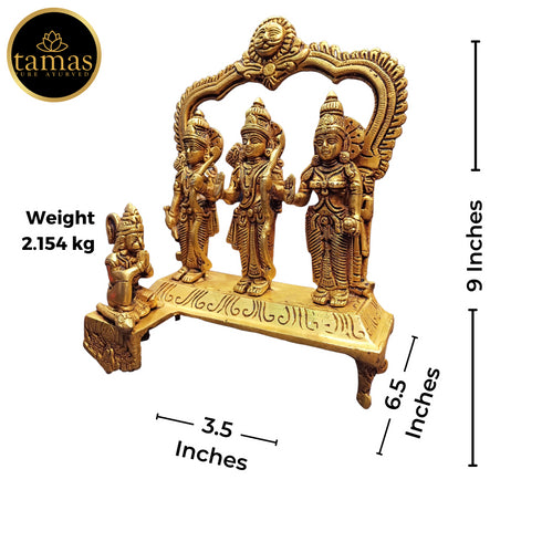 Tamas Brass Ram Darwar Statue