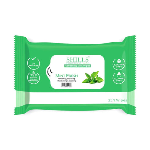 Shills Professional Wet Wipes Mint Fresh