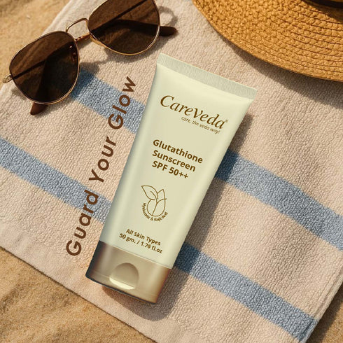 CareVeda Glutathione Sunscreen SPF 50++