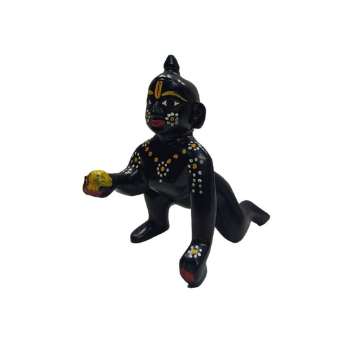 Tamas Brass Black Laddu Gopal - Thakur Ji Statue/Idol