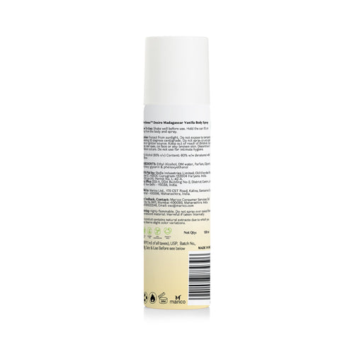 PureSense Desire Madagascar Vanilla Body Spray | Sulphate & Paraben Free | Safe For Skin | Unisex