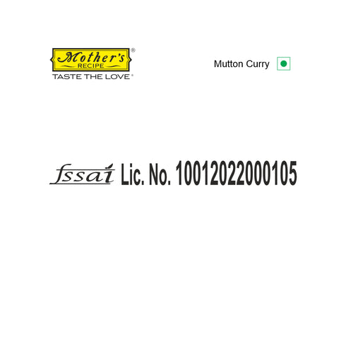 Mothers Recipe Mutton Curry Mix 100 GM Pack of 6