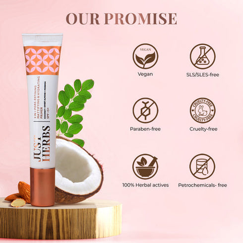 Just herbs 3 In 1 Pore-Refining Mattifying & Hydrating Primer SPF 15+