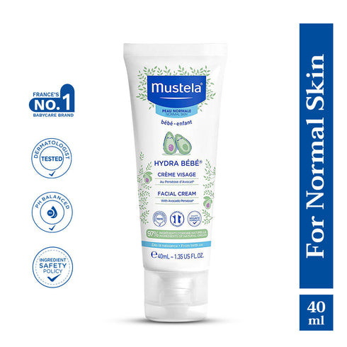 Mustela Hydra Bebe Facial Cream for Normal Skin | 40ml