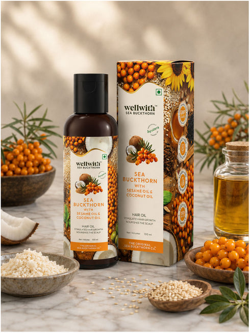 Ayuzera Wellwith Sea Buckthorn Hair Oil