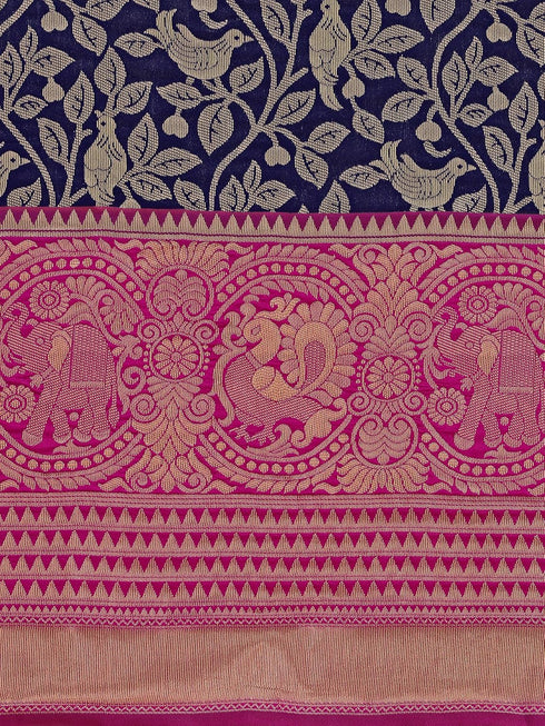 Vasthrlay Banarasi Weaving Saree