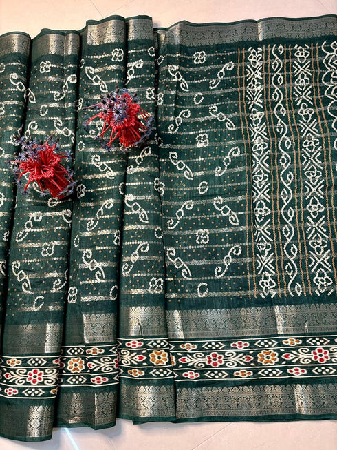 Vasthrlay Tussar Silk Saree