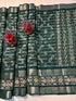 Vasthrlay Tussar Bandhani Weaving
