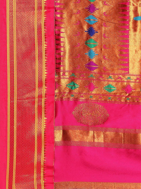 Vasthrlay Paithani Bottle Saree