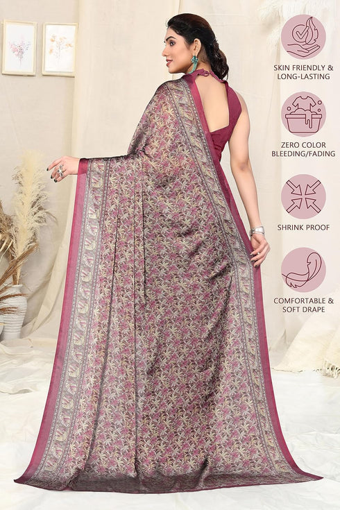 Vasthrlay Fashion Chiffon Printed Ethnic Wear