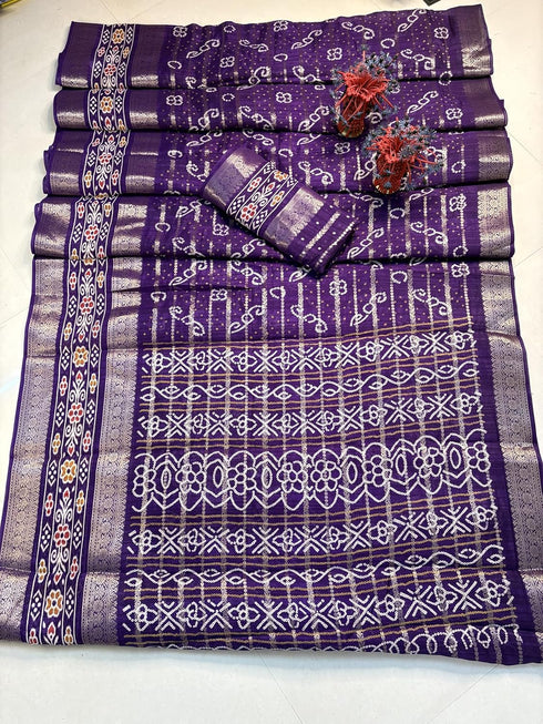 Vasthrlay Tussar Silk Saree