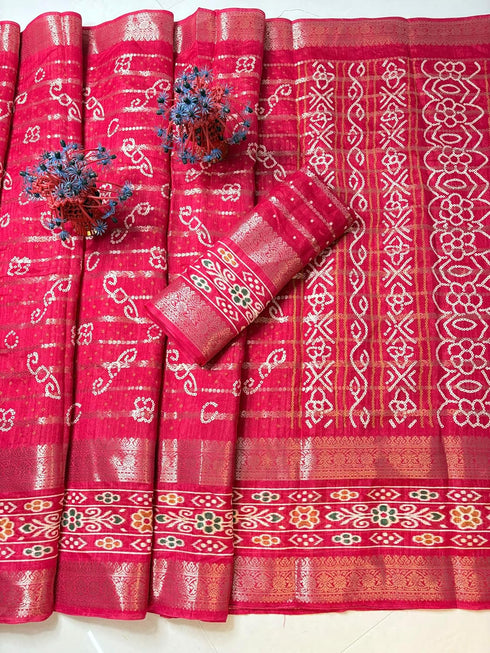 Vasthrlay Tussar Silk Saree