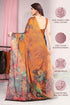 Vasthrlay Fashion Chiffon Dusty Turquoise Ethnic Wear