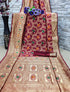 Vasthrlay Magenta Banarasi Designer Saree