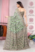 Vasthrlay Fashion Chiffon Dusty Turquoise Ethnic Wear