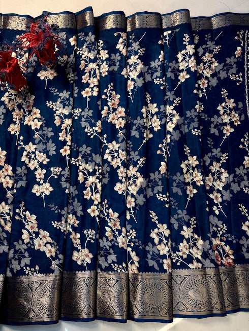 Vasthrlay Kashmiri Saree Unstitched