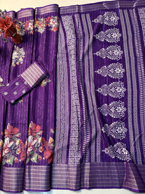 Vasthrlay Saree Digital Print