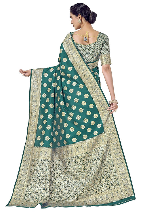 Vasthrlay Banarasi Gs Bridal Rama Ethnic Wear