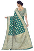 Vasthrlay Banarasi Gs Bridal Rama Ethnic Wear