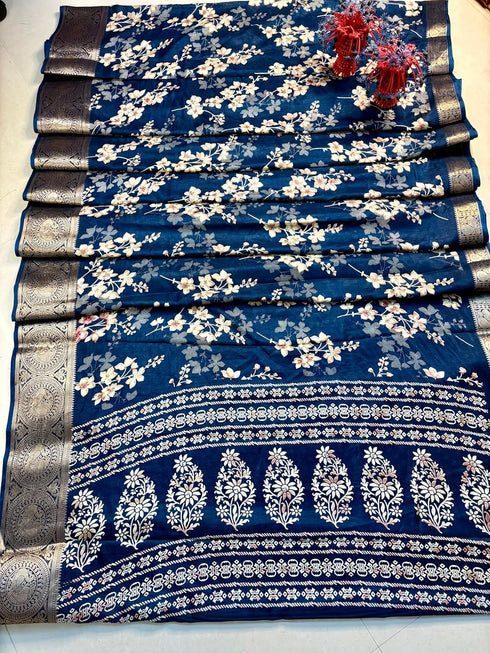 Vasthrlay Kashmiri Saree Unstitched
