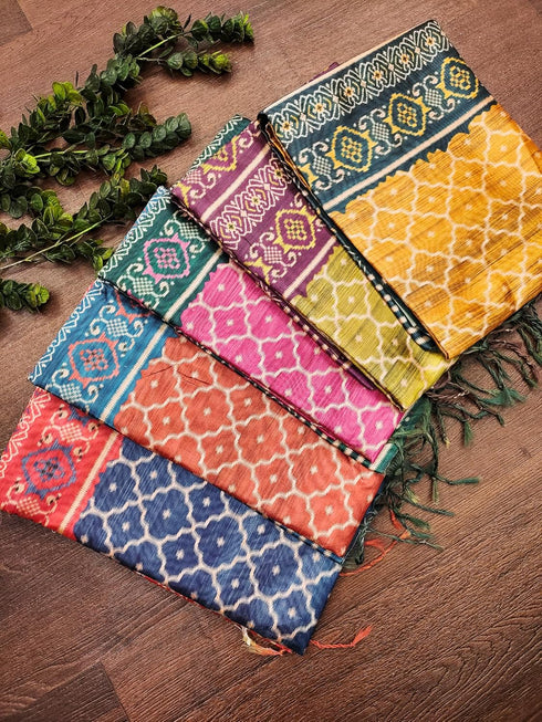 Vasthrlay Silk Saree Bandhani