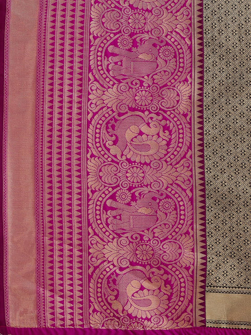 Vasthrlay Banarasi Weaving Saree