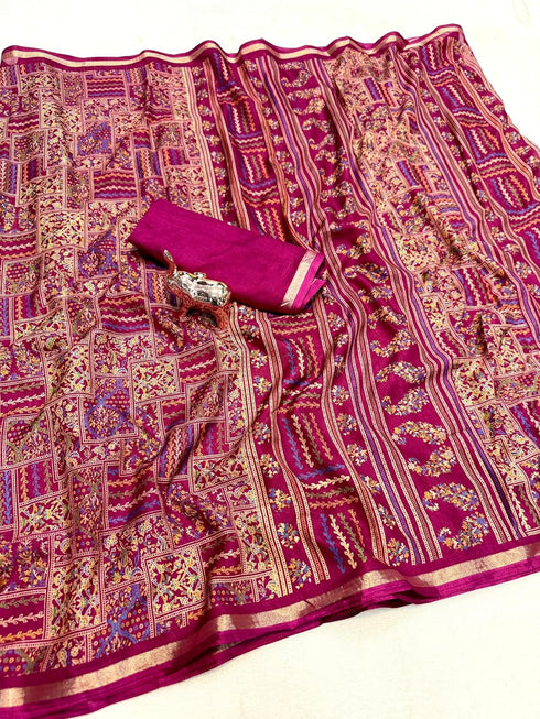Vasthrlay Kalamkari Darkblue