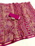 Vasthrlay Tussar Print Saree