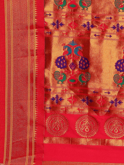 Vasthrlay Paithani Bottle Saree
