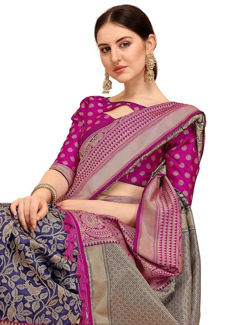 Vasthrlay Banarasi Weaving Saree