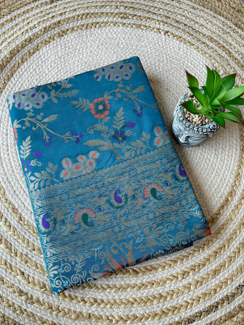 Vasthrlay Banarasi Woven Saree