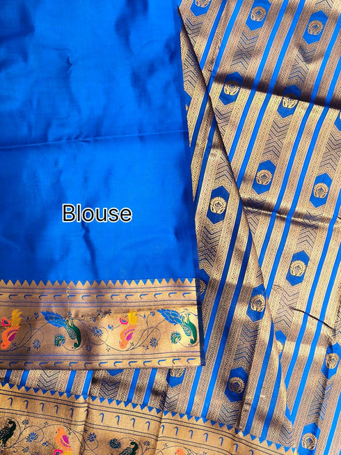 Vasthrlay Kanjivaram Paithani Weaving
