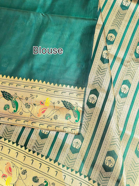 Vasthrlay Kanjivaram Paithani Weaving
