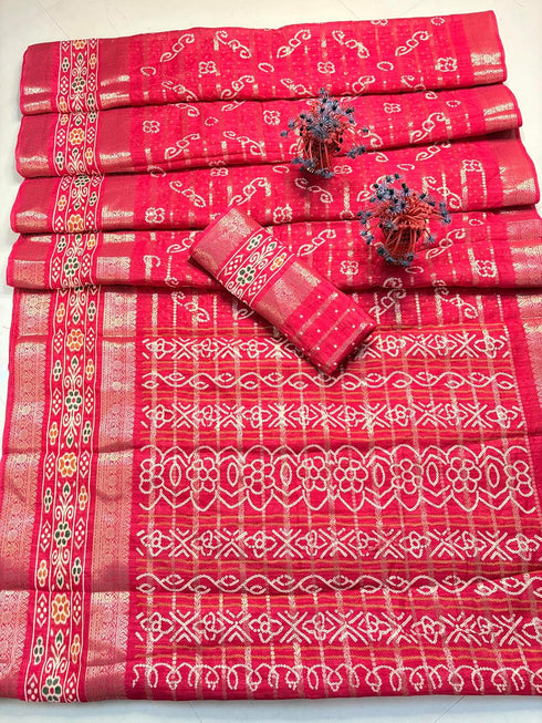 Vasthrlay Tussar Silk Saree