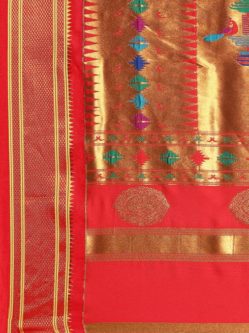 Vasthrlay Paithani Bottle Saree